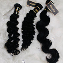 Load image into Gallery viewer, 4 bundle and closure