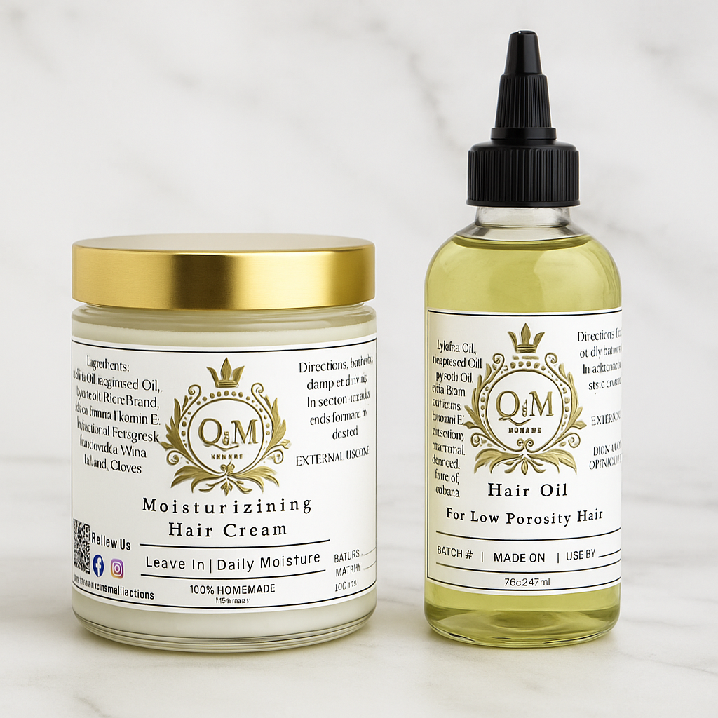 Hair Oil + Hair Mositurizer